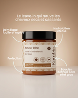 Leave-In Hydratant Cheveux Crépus 250 ml – Natural Glow