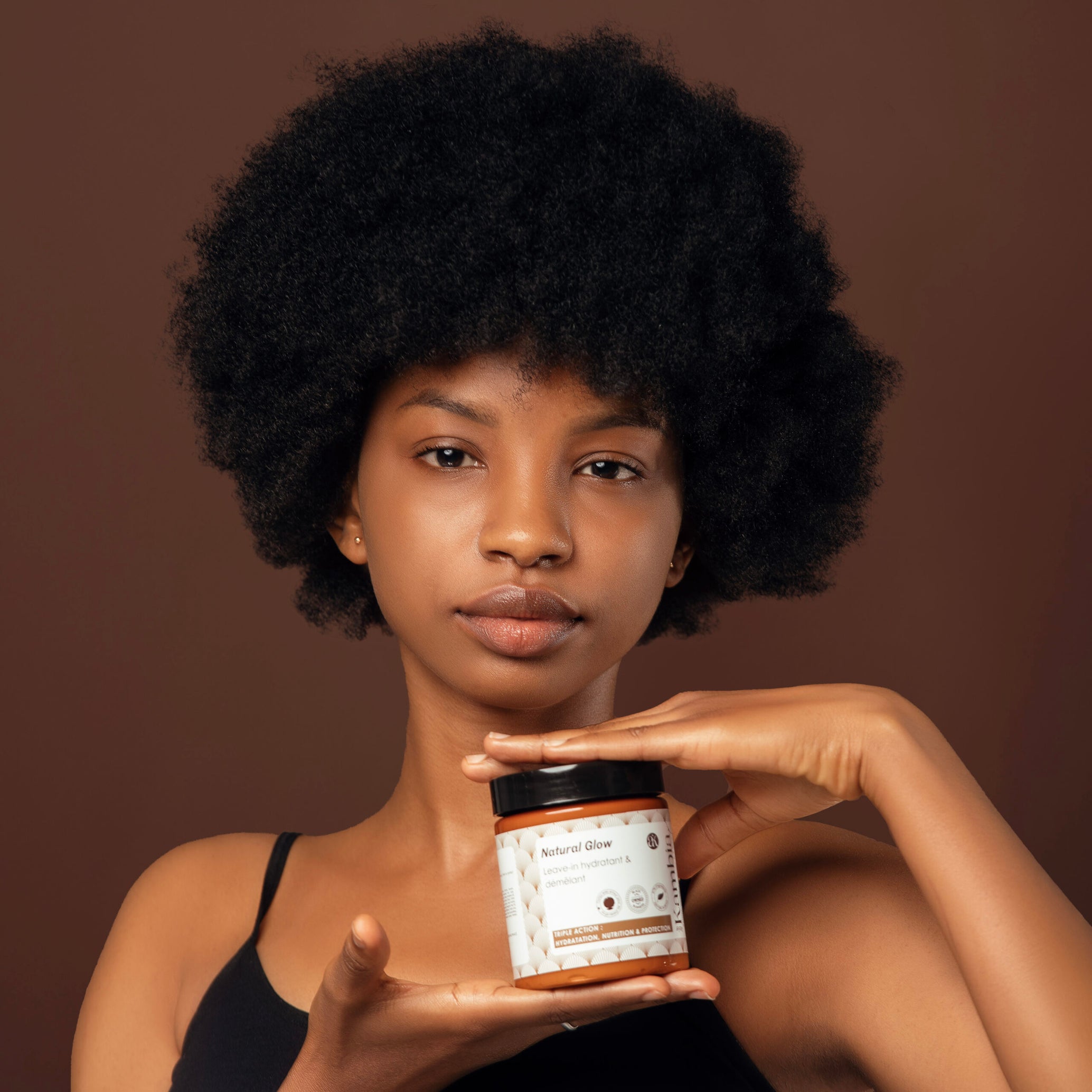 Leave-In Hydratant Cheveux Crépus 250 ml – Natural Glow