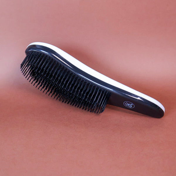 Brosse Incurvée Anti-Casse Personnalisable – Cheveux Bouclés, Frisés & Crépus