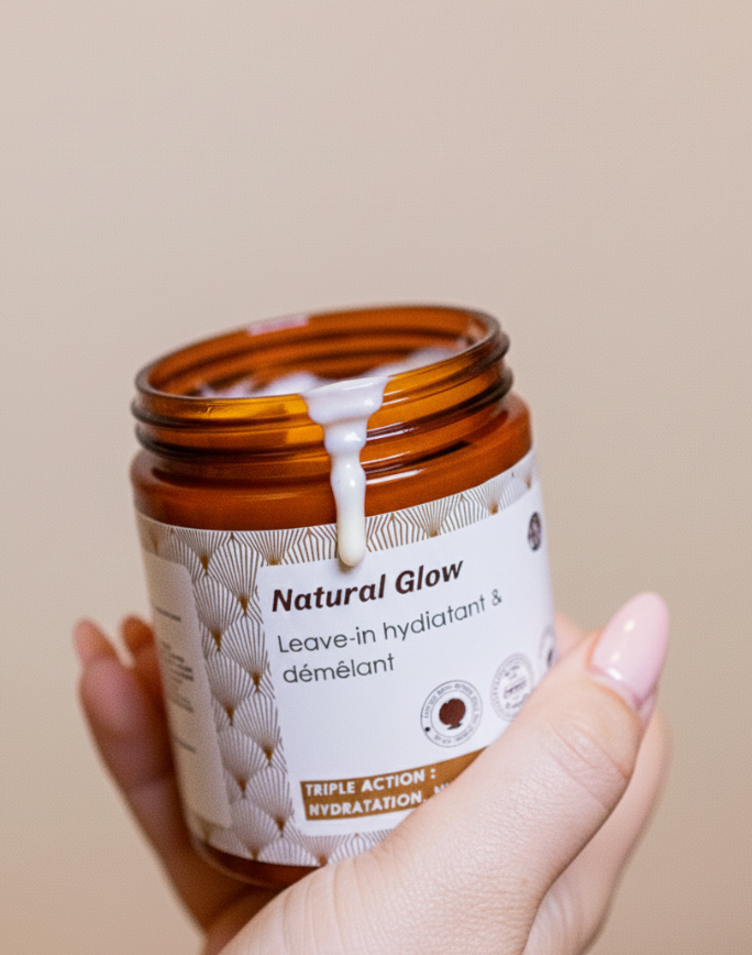 Leave-In Hydratant Cheveux Crépus 250 ml – Natural Glow