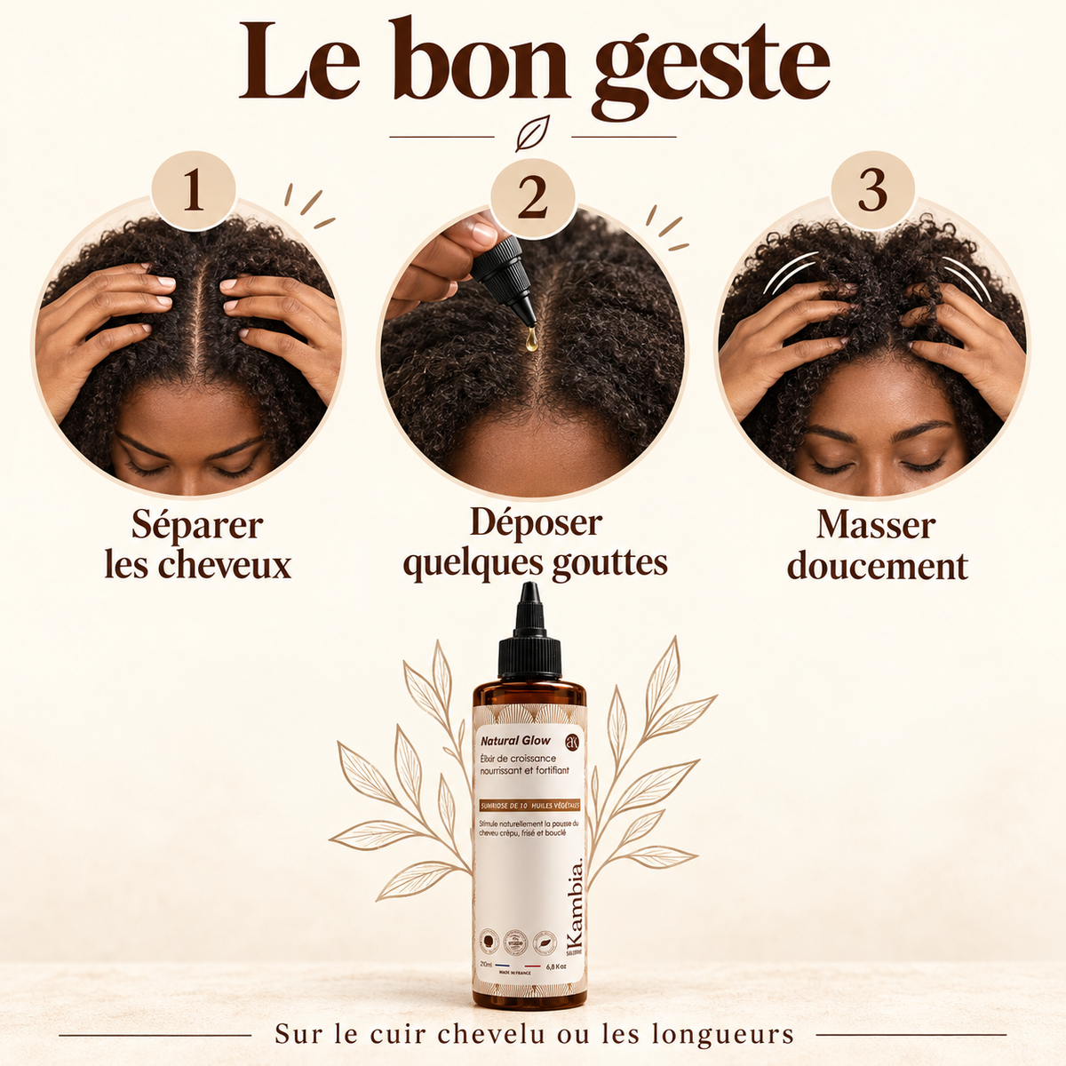 Élixir de Croissance Nourrissant & Fortifiant – Natural Glow