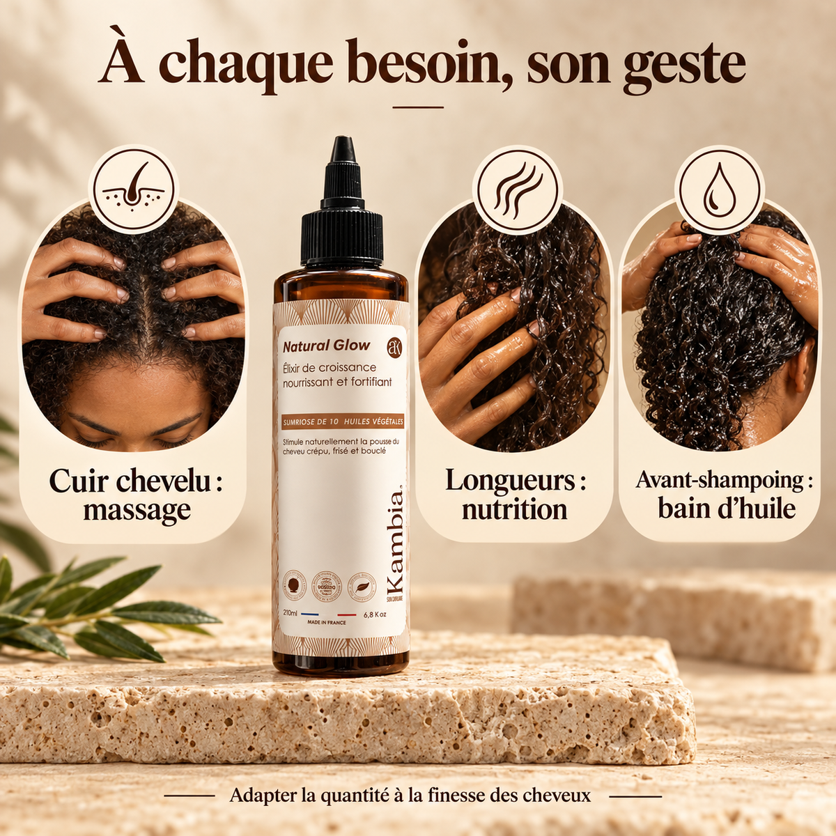 Élixir de Croissance Nourrissant & Fortifiant – Natural Glow